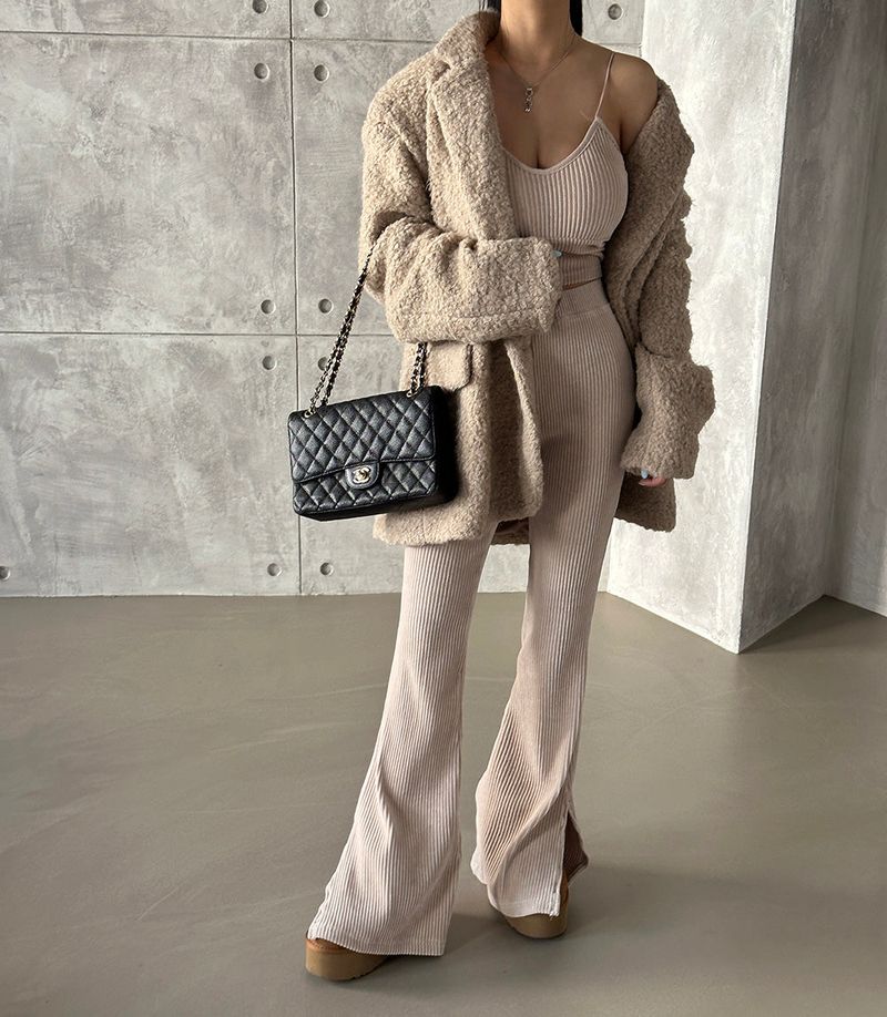 Soft and overfit blazer jacket