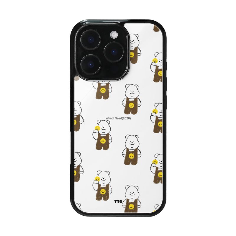 TUTEOGI ‘What I Need’ glass bumper case