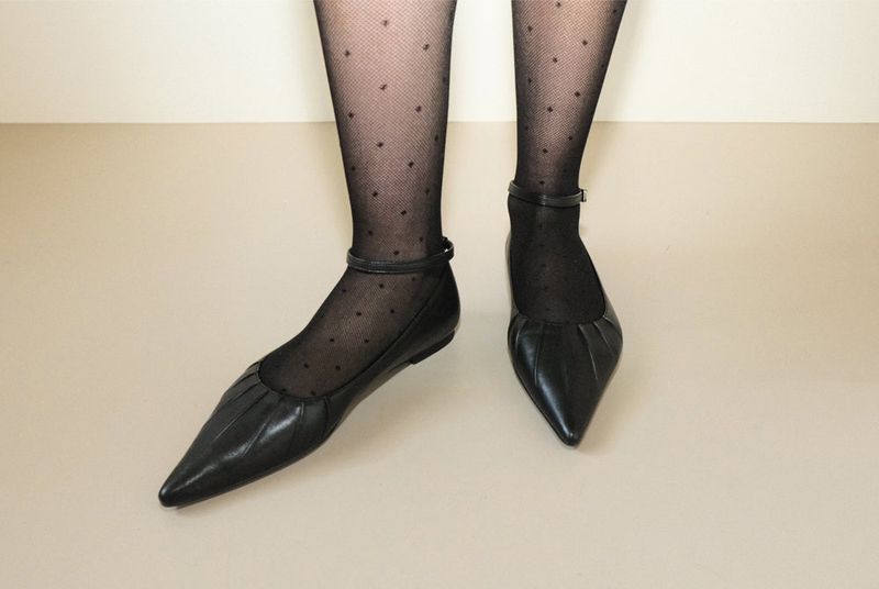 Low Shirring Stiletto