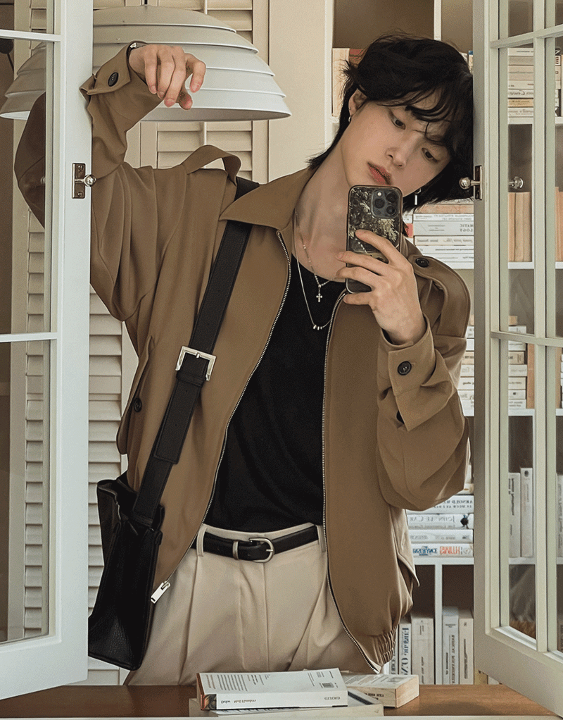 2PLAN（ツープラン）の「ジャハードオーバーフィットクロップジャケット (2 color)（Jackets/Outerwear）」