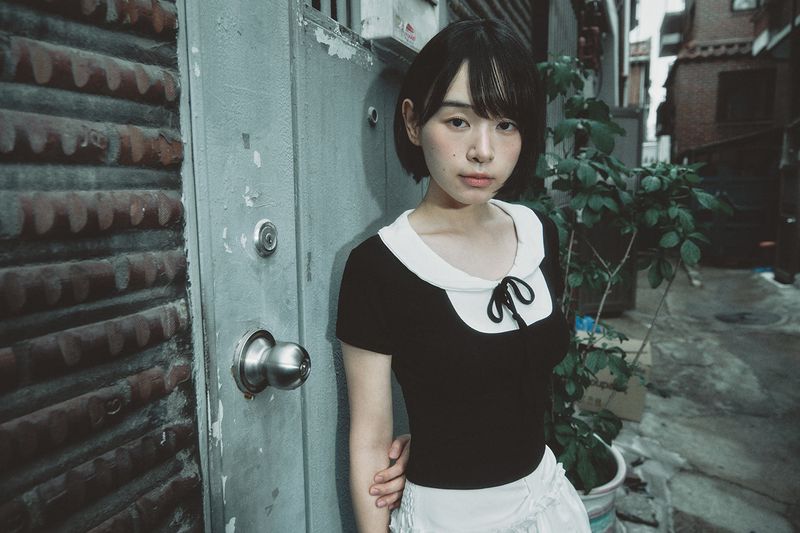 SAILOR RIBBON TOP BLACK