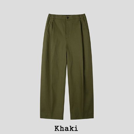Steady Cotton Pintuck Pants