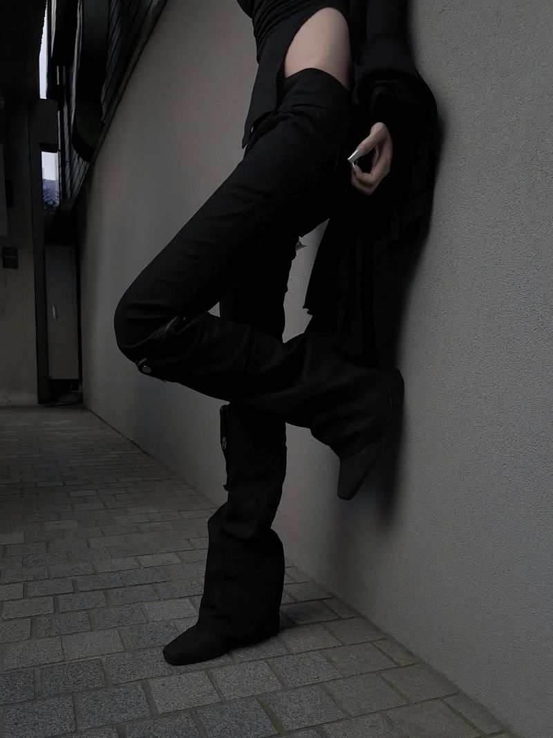 pocket low-rise cargo pants (2color)