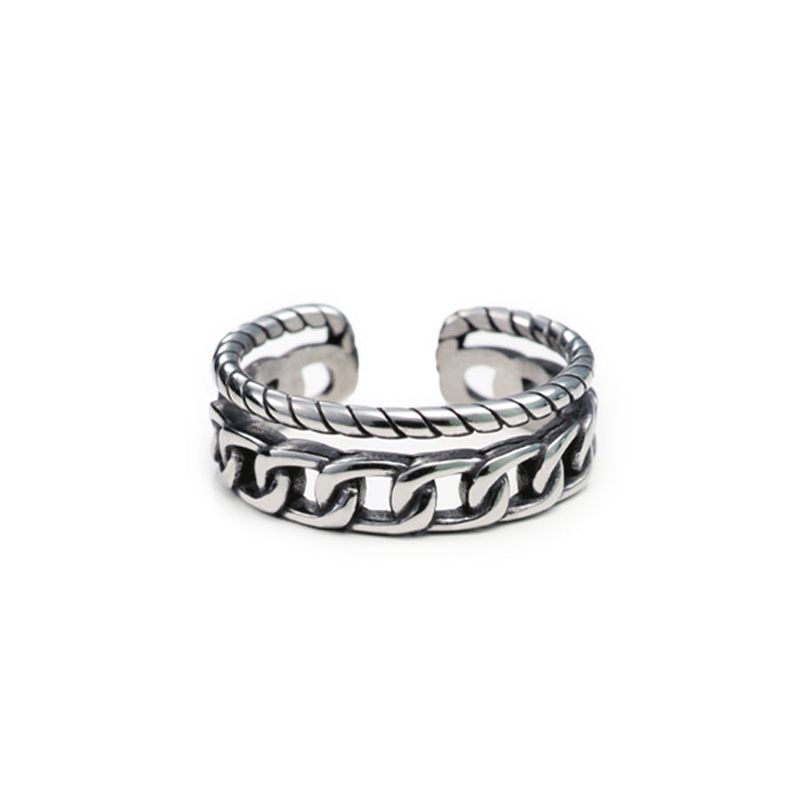 STEEL EDITION（スティールエディション）の「ロープハローチェーンリング（アクセサリー）」