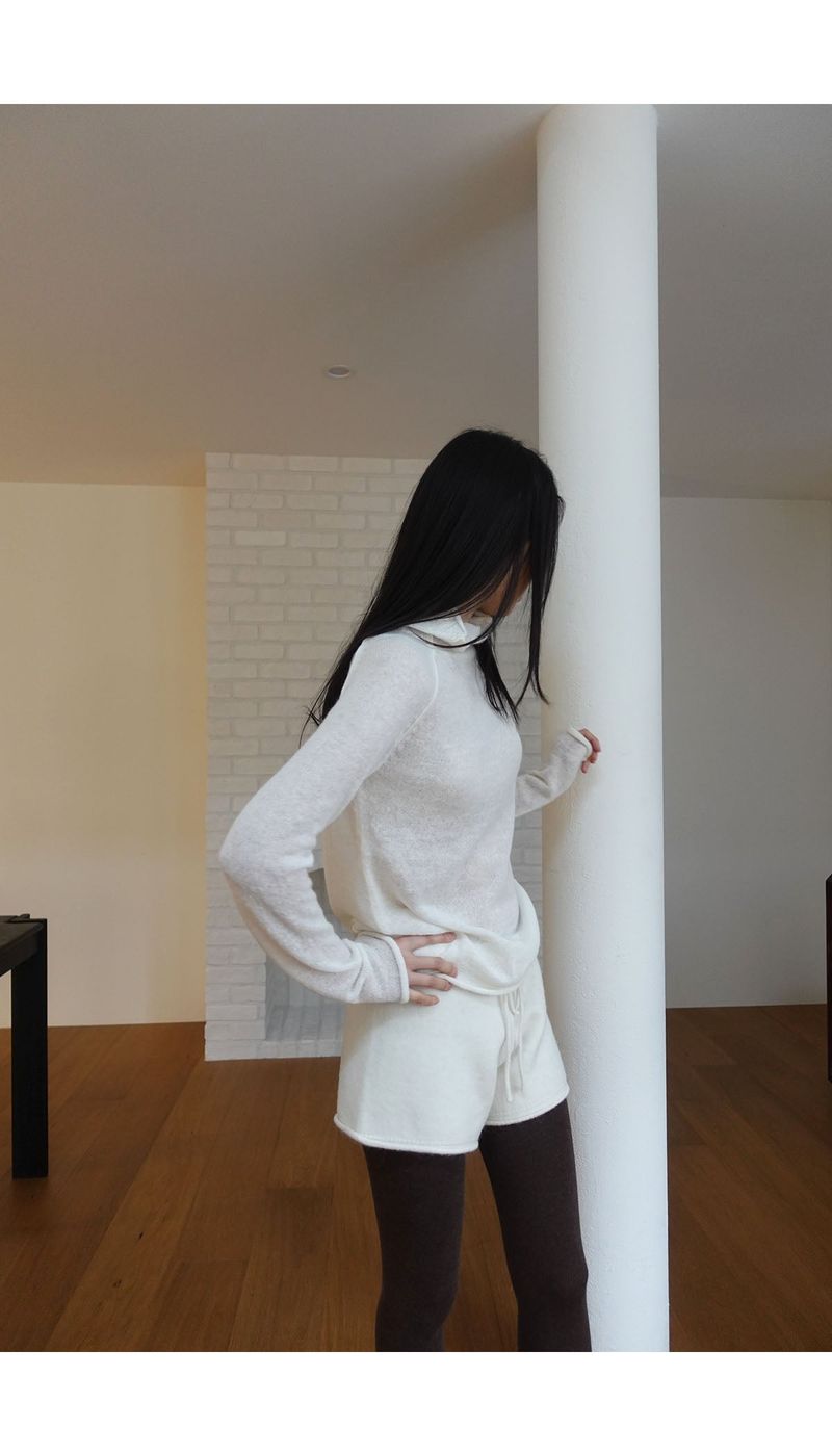 most knit shorts (3C)