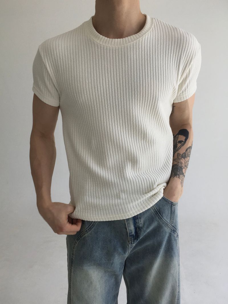 crop ned short sleeve(3colors)