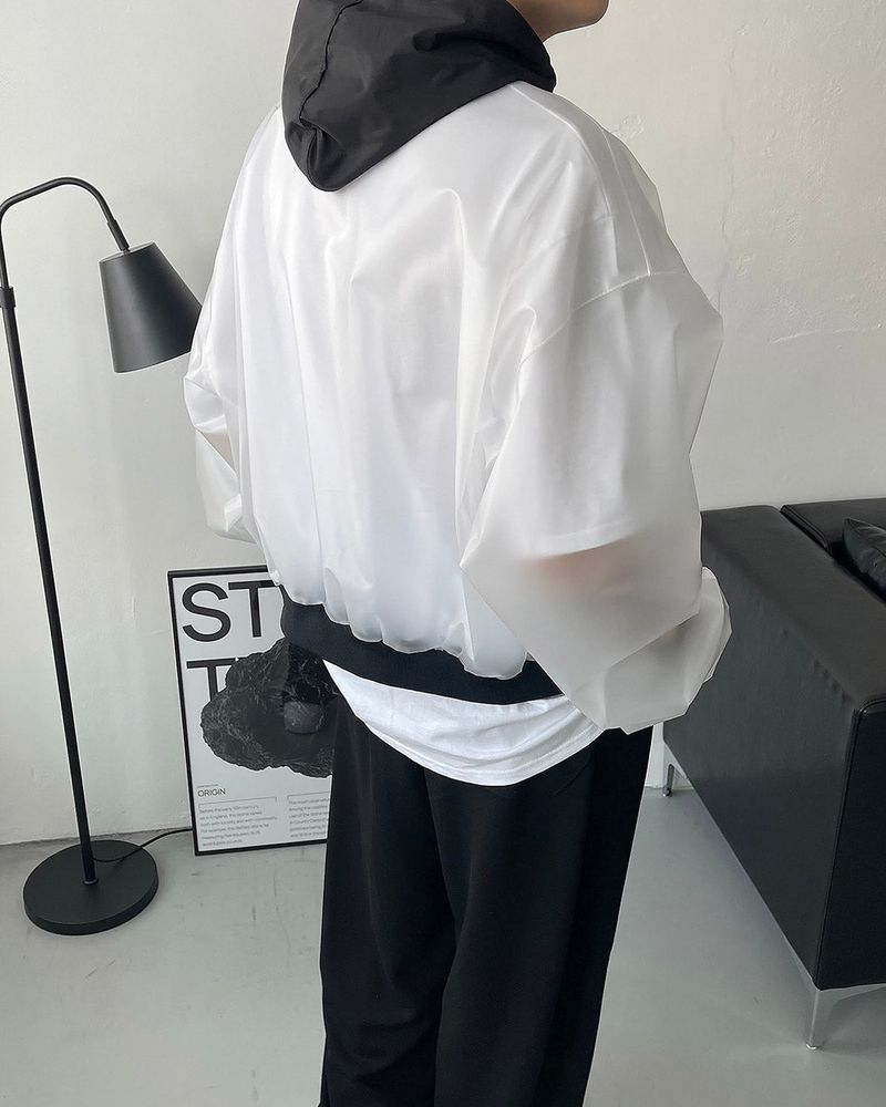 OWN Plastic Mix Zip-Up (2 colors)