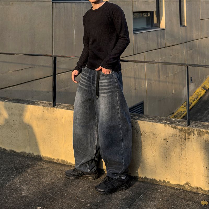 JIIGEUM(ジグム)の「Melt Muscle Fit Raglan Fleece T-shirt(Tops)」