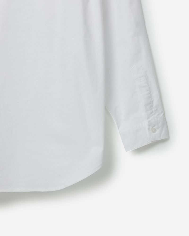 Oxpord drop tie shirts [white]