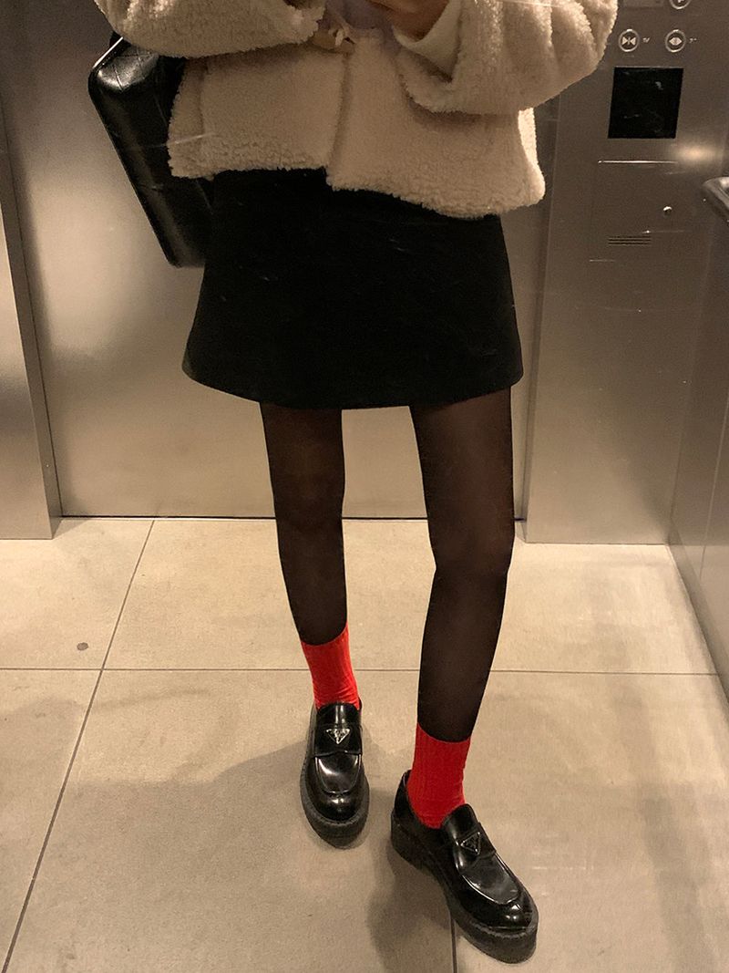 Glune see-through stockings