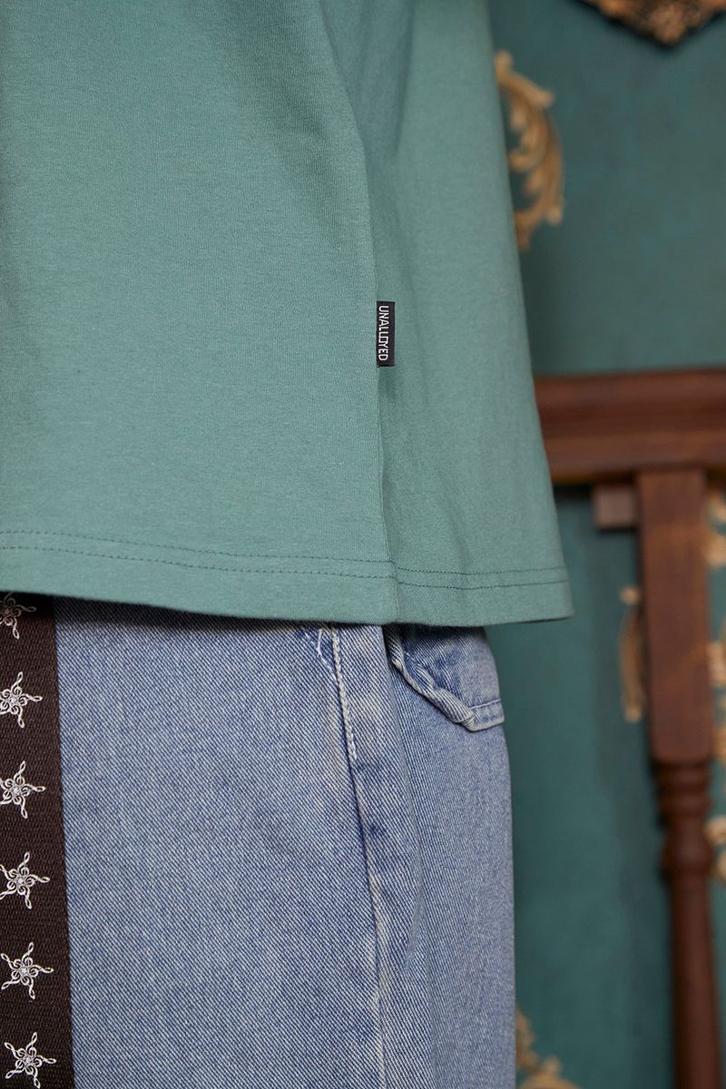 GARDEN FRAME LONG SLEEVE T SHIRT / MINT
