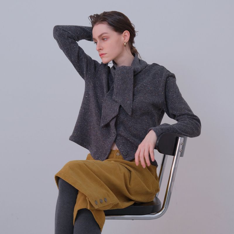 Olive Corduroy Snap Bermuda Pants