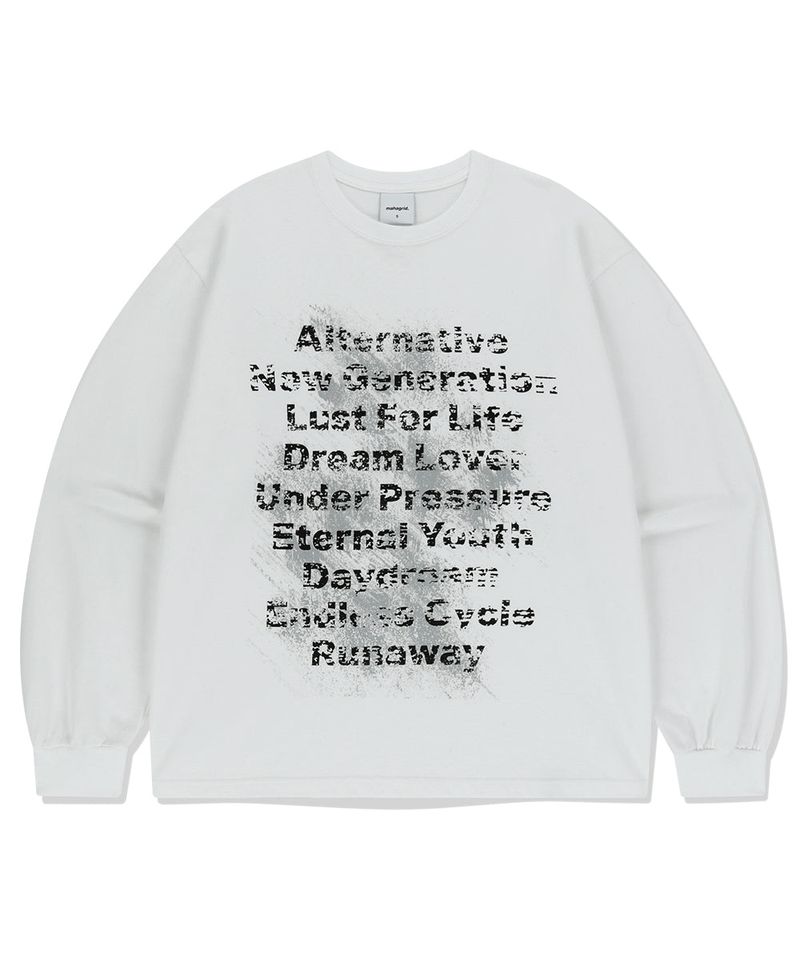 mahagrid（マハグリッド）の「ALTERNATIVE LS TEE（Tops）」