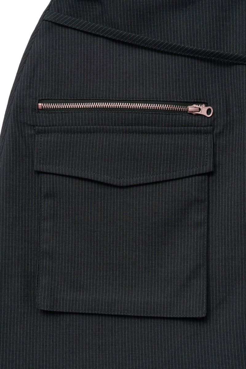 zip skirt (navy)