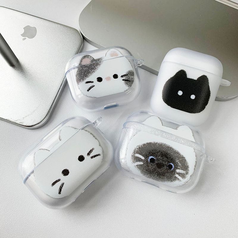 Sketch Some Cat COCO AirPods Case_Jelly