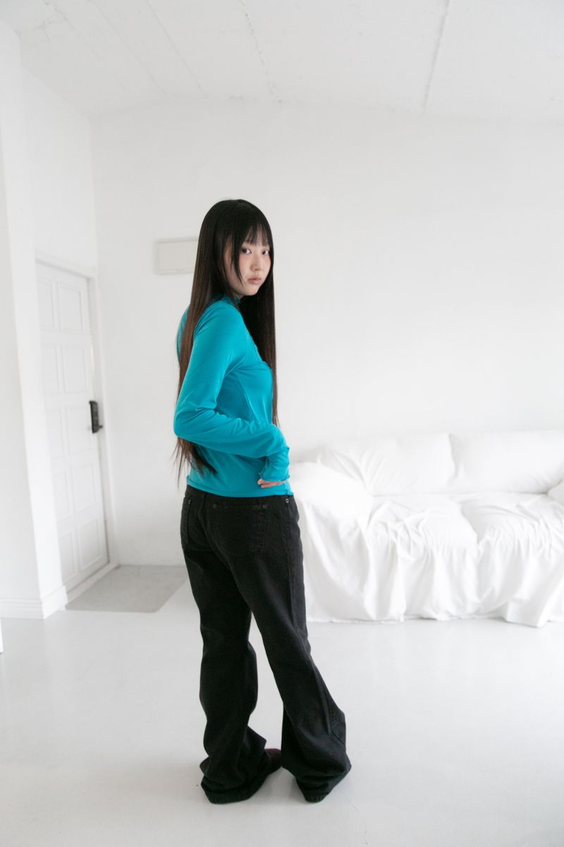 basic semi boots-cut pants(2colors)