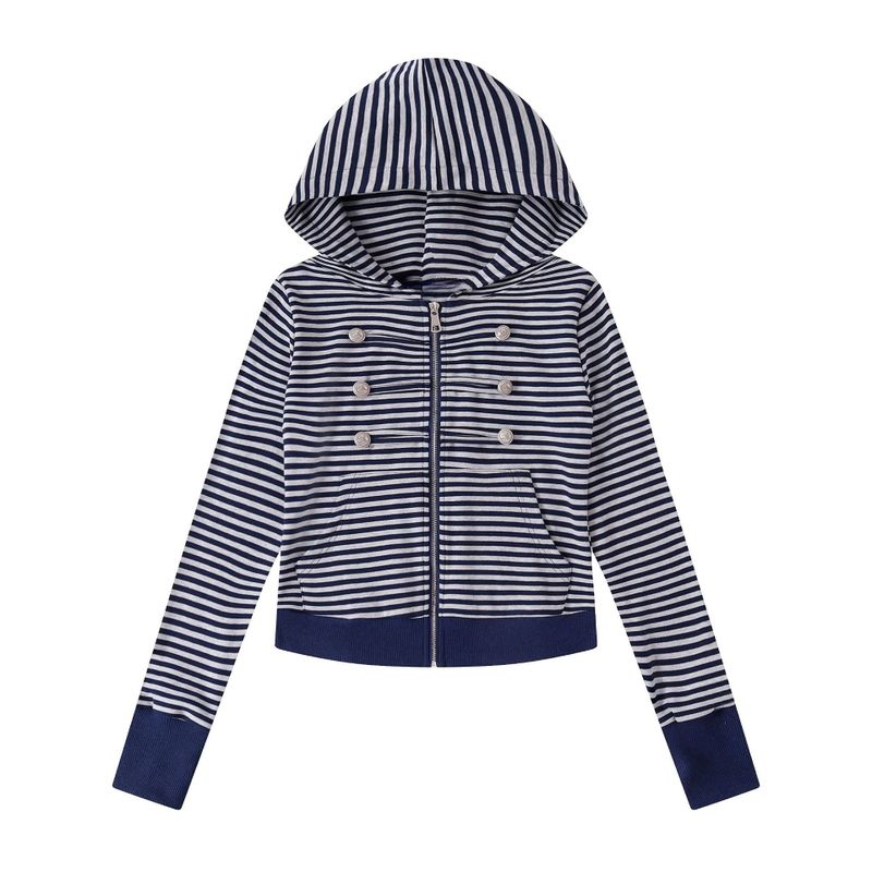 Cozy&Kitsch（コージーアンドキッチ）の「Camille Double Button Hood Zip-Up（Jackets/Outerwear）」
