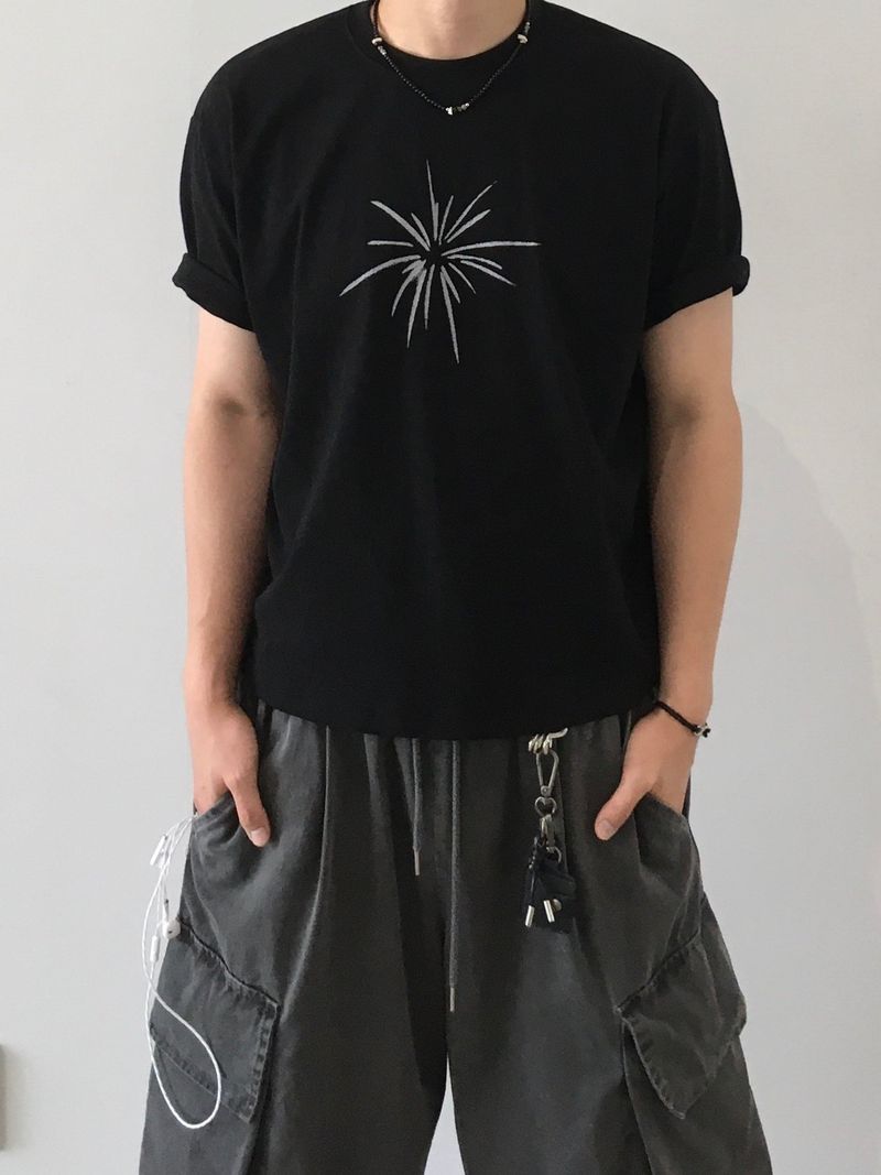 SSROOM(エスエスルーム)の「Circle Feed Cropped Short Sleeve Tee 2C(Tops)」