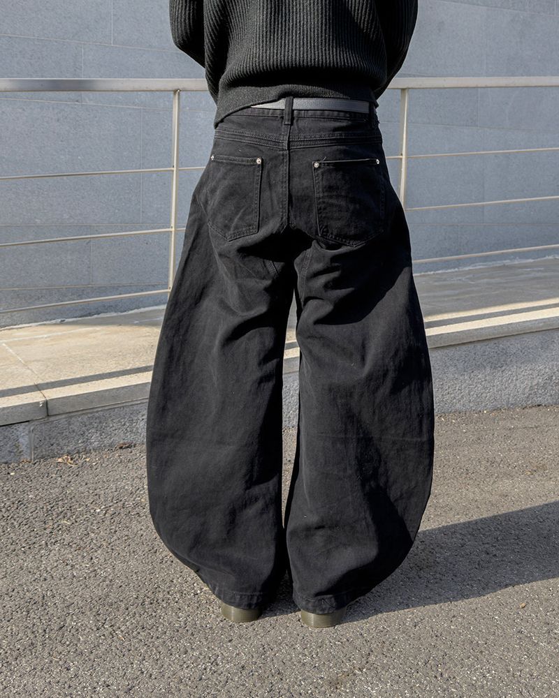 OVRUNE Panel Curved Cotton Pants