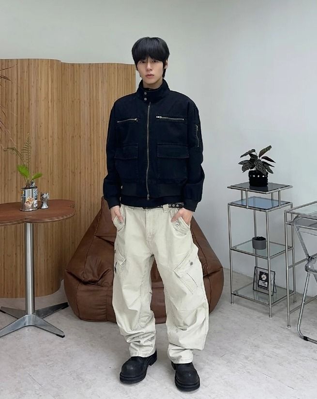 Meder Vintage Crop Field Jacket