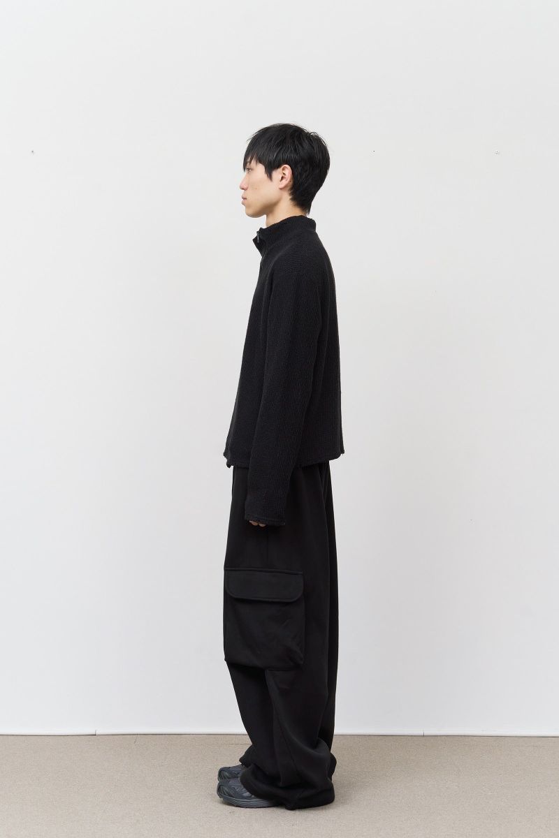 Object Knitted Zip Up