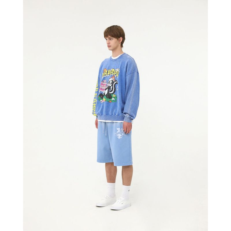 P EMBLEM HALF PANTS