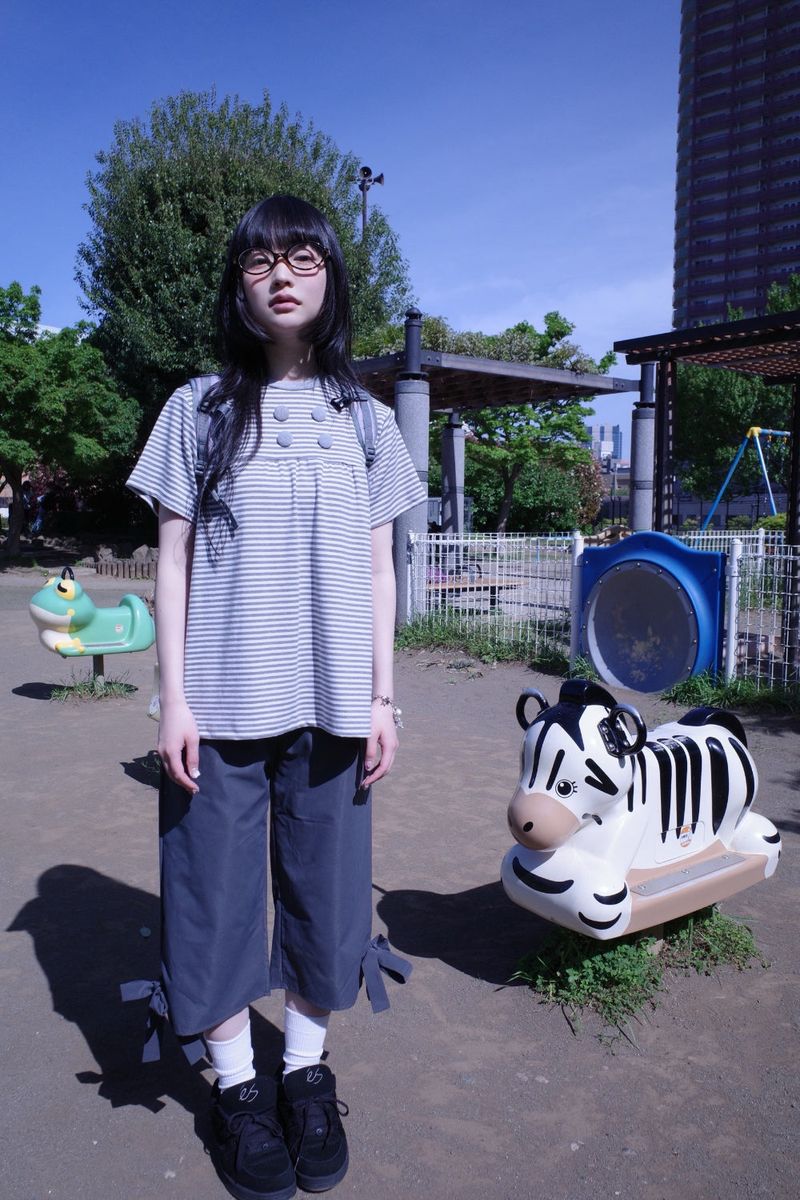[MD PICK] グリニー ダンガラスナップ tee (2color)