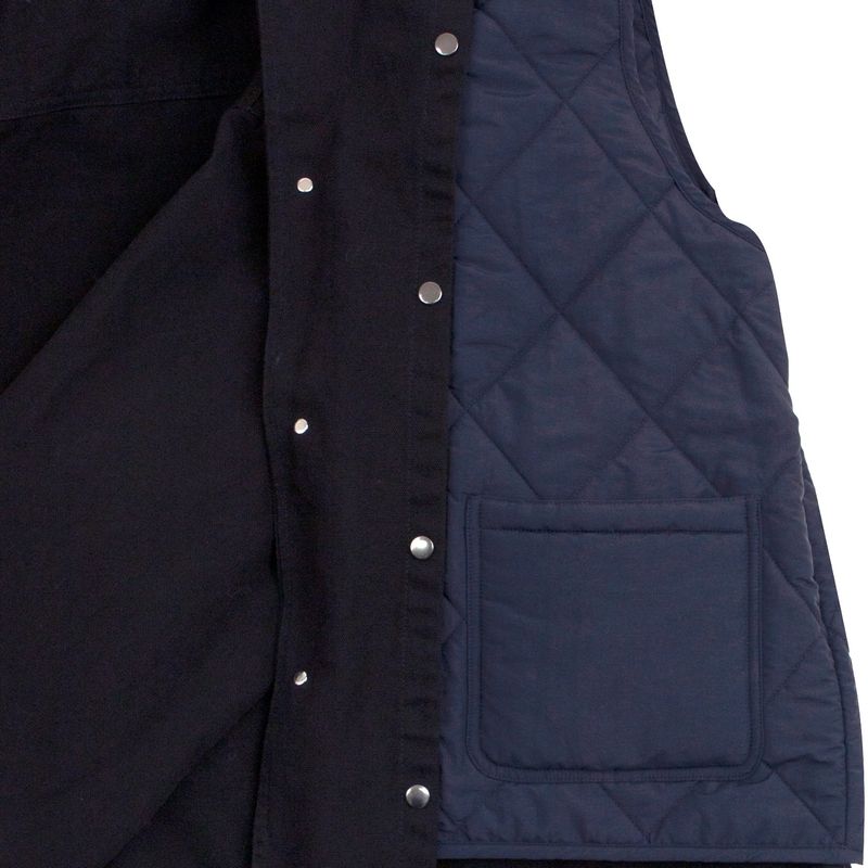 WIDE POCKET WORK JACKET (UNISEX)_SYF3JK01BK