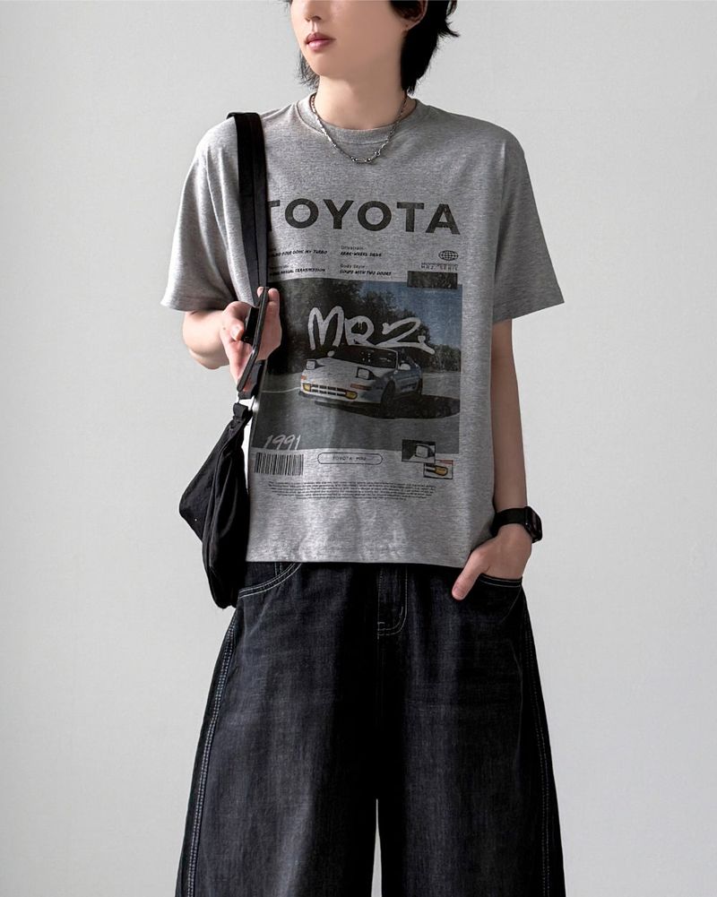 Toyota Crop Half Sleeve