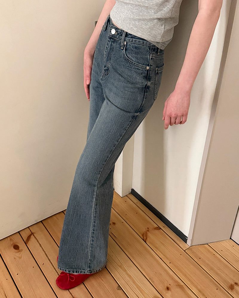 [ORIGINAL] Marine Bootcut Denim Pants