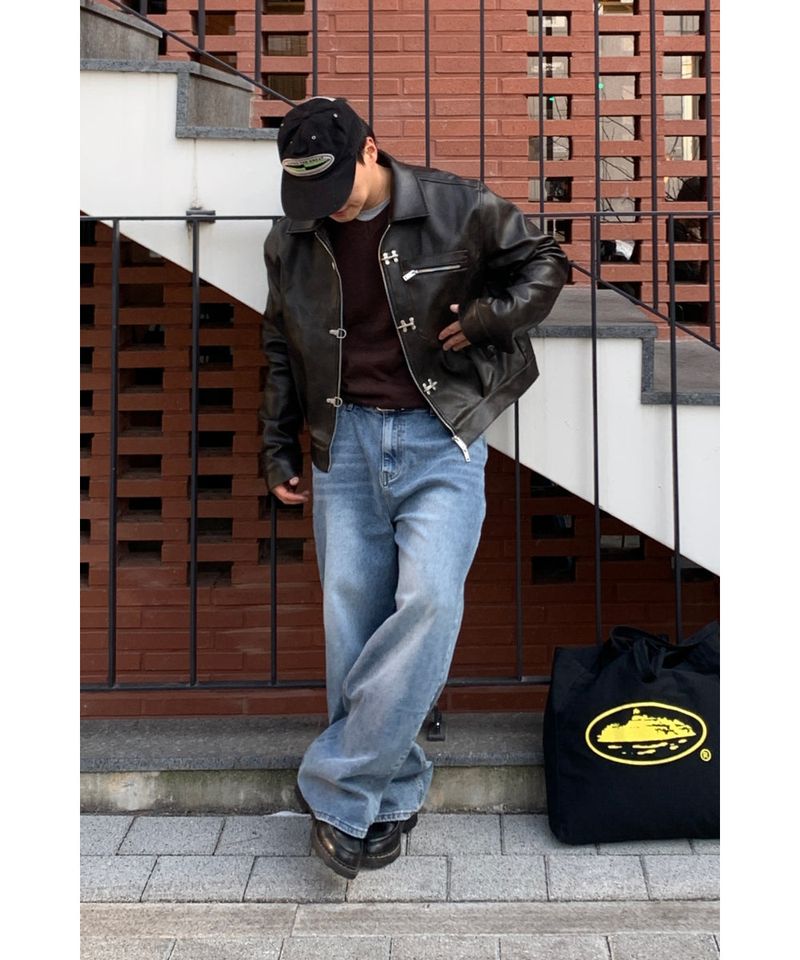 Pinter Hook Leather Jacket