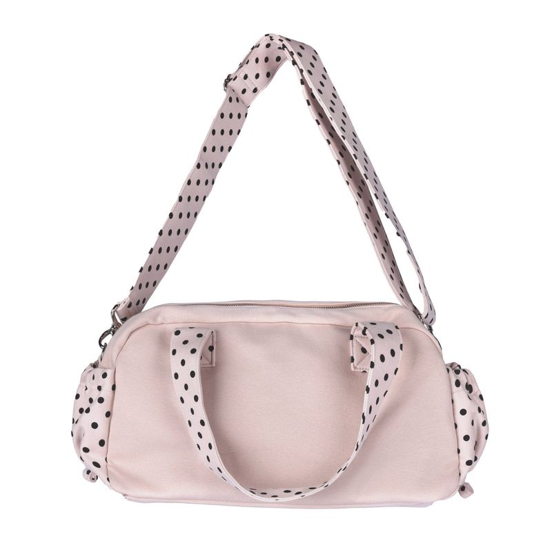 Dot button bag_indi pink