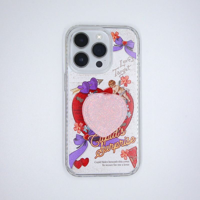 【MADE】glitter Heart Smart Tok / Pesto 23.