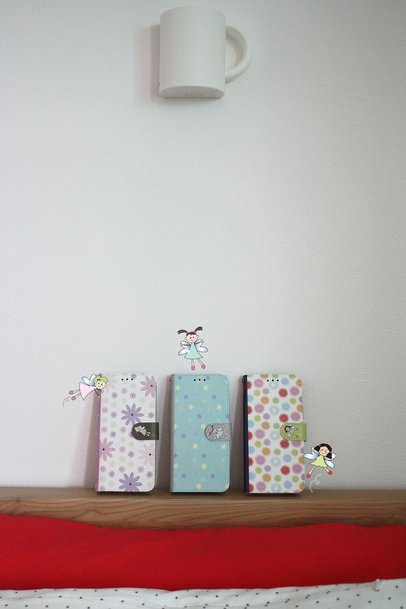  [walletcase] flip cute fairy
