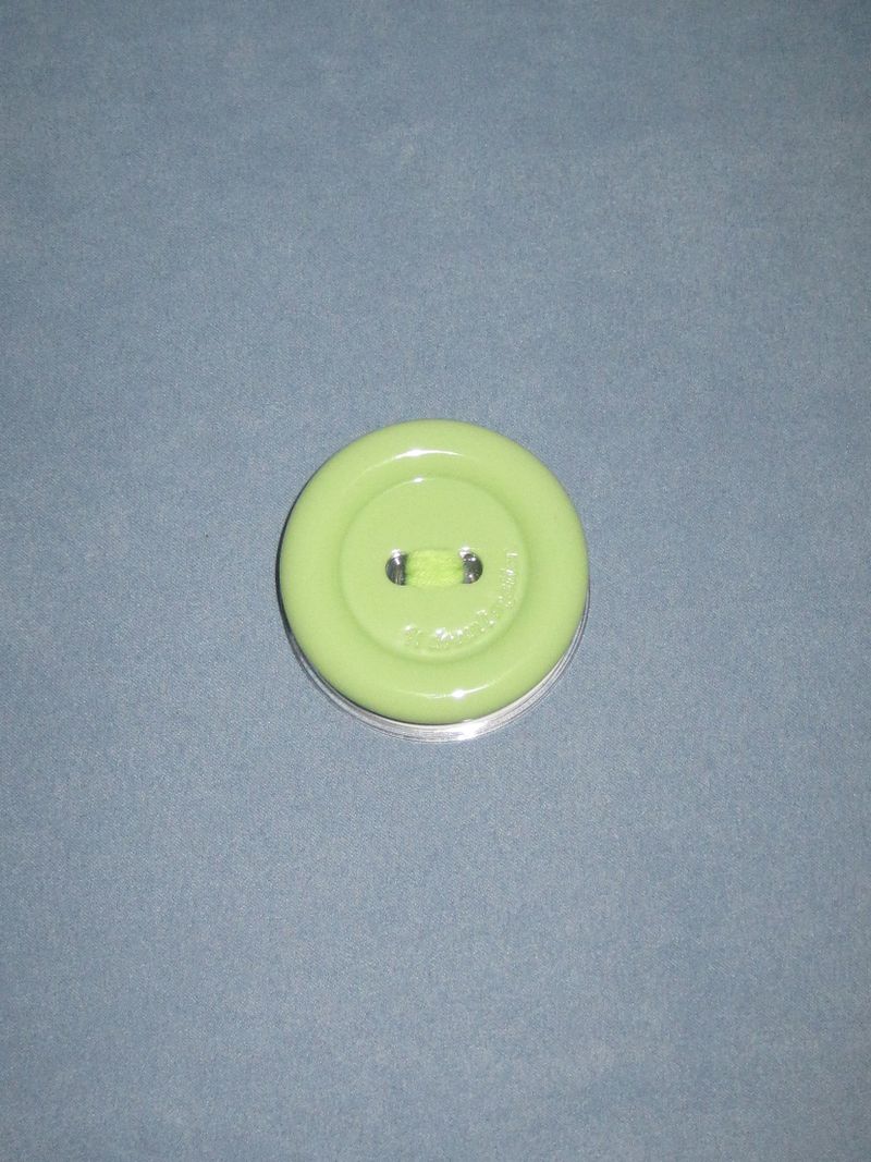 Lime choco button tok (Round), Mag safe