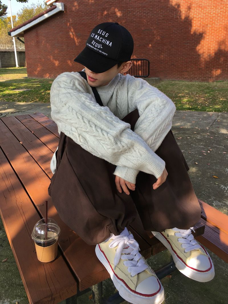 Leeum Fisherman Wool Knit 4C