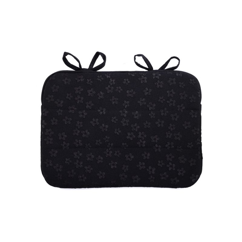 Bedding Notebook Pouch_jacquard black