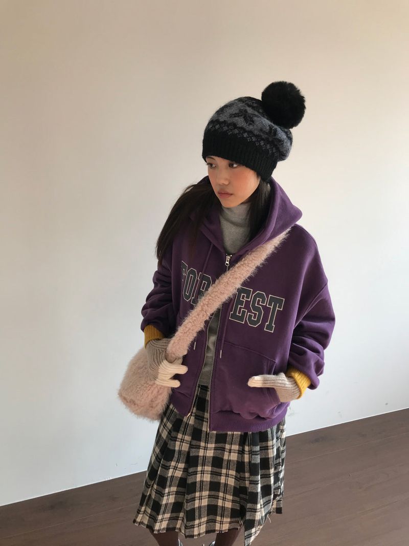 Nordic Pom-Pom Beanie (3color)