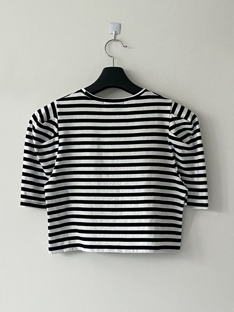 Garni puff stripe T