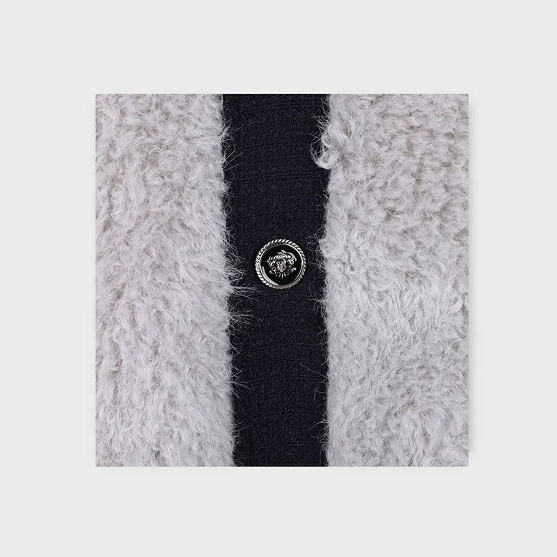 3 TAP Schnauzer Fur Tweed Jacket (2color)