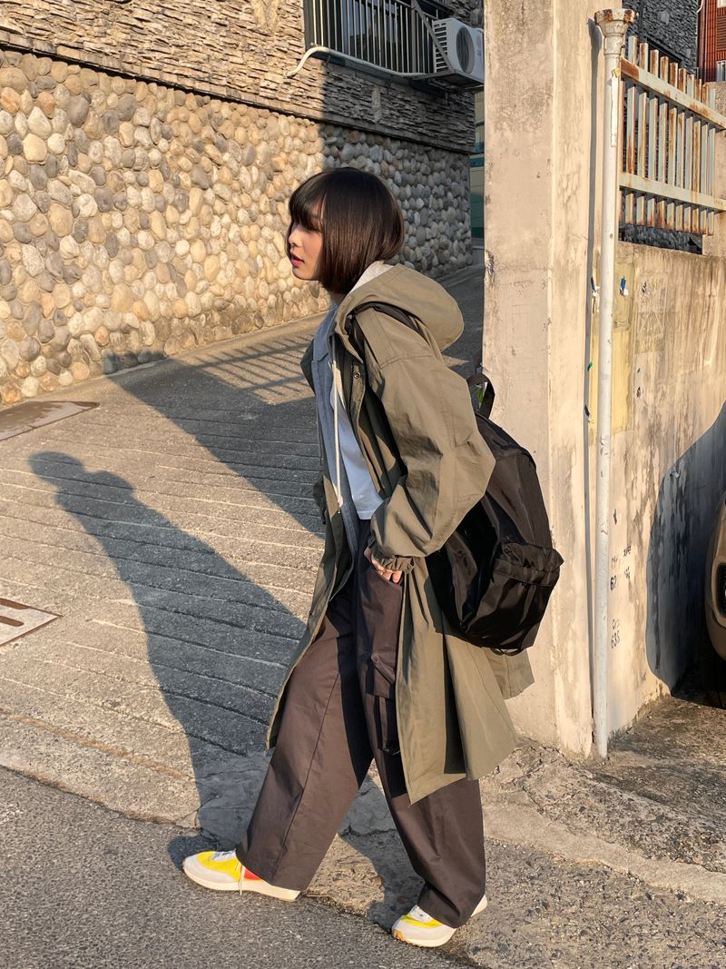 Pelee ash cargo pants