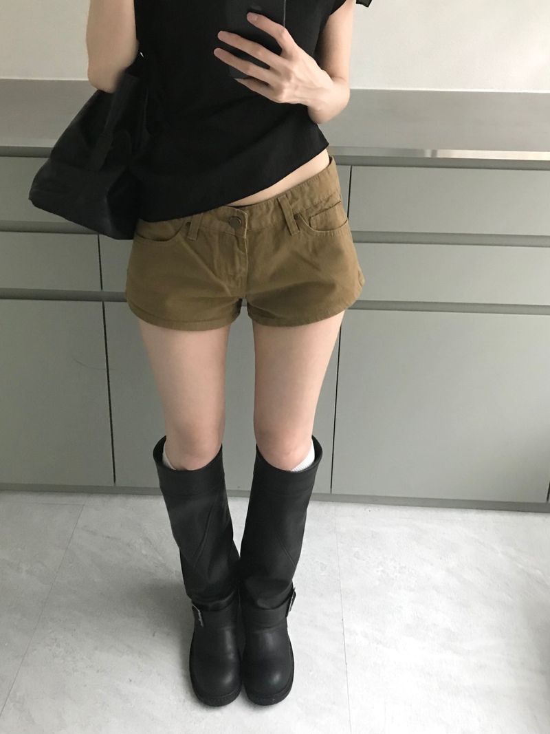Olsen Cotton Shorts (2 colors)