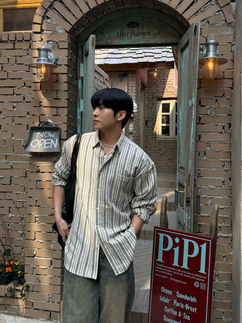 Settle stripe shirt