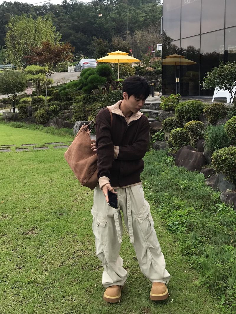 Layer Strap Cargo Pants