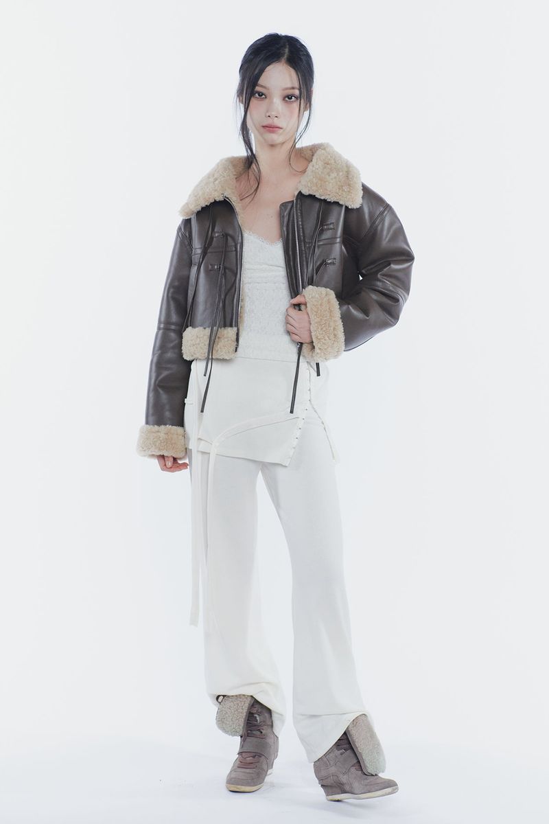 LUCY MUSTANG JACKET brown