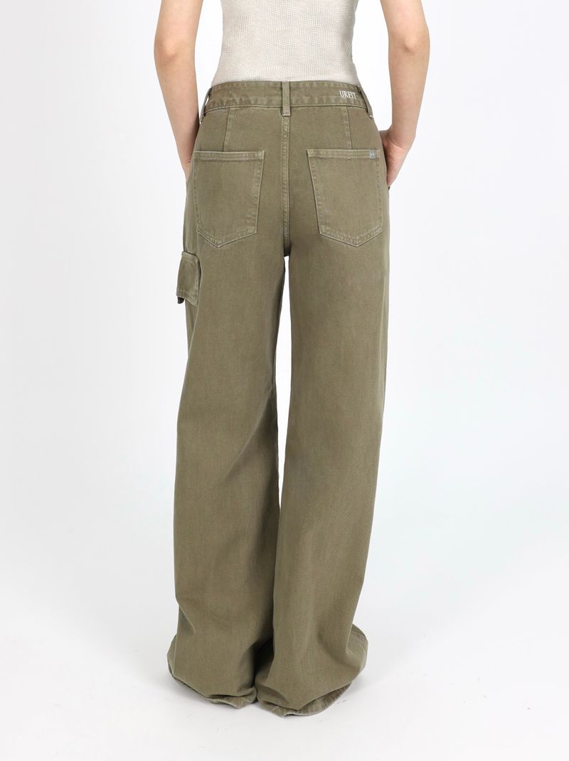 [3RD REORDER] SOFT OLIVE DYING FRONT POCKET DENIM code 26221