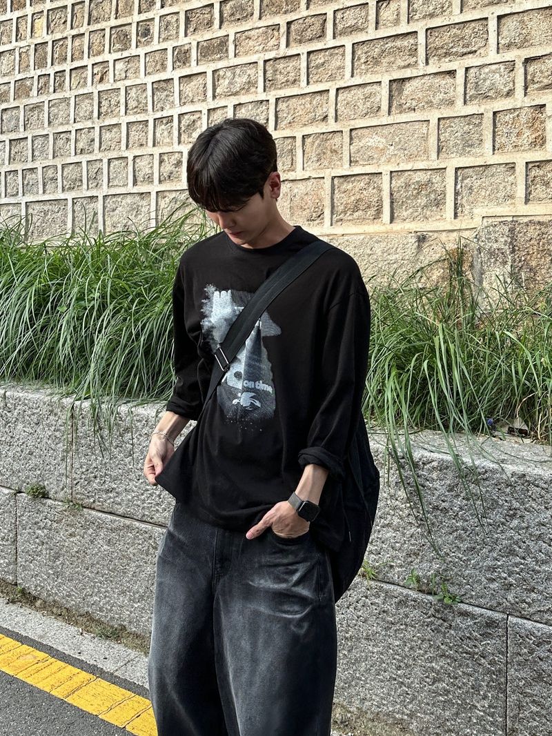 Time Printing Long Sleeve