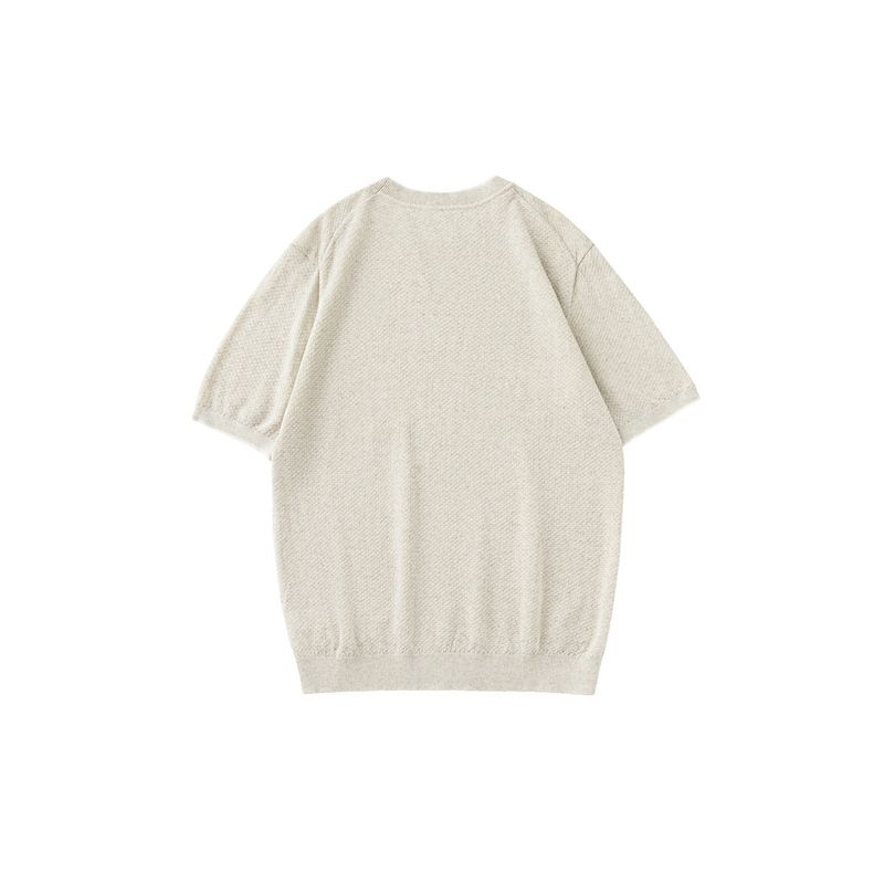 Noah Contrast Knit Tee