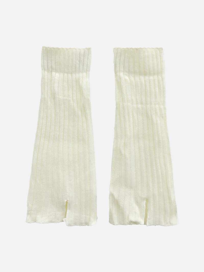 Slit Wave Golji Leg Warmers (3c)