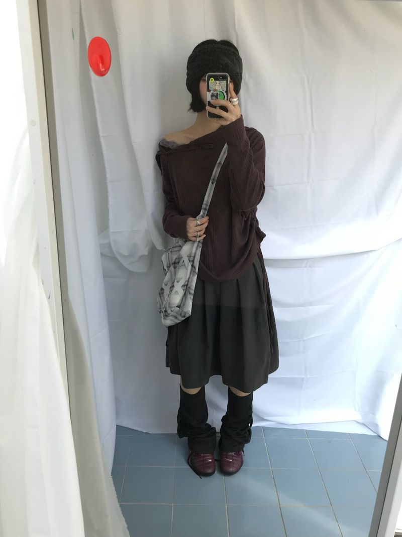 Lenny Shirring High-Neck Knitwear